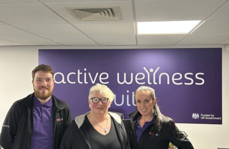 Sara with Active Wellness Staff